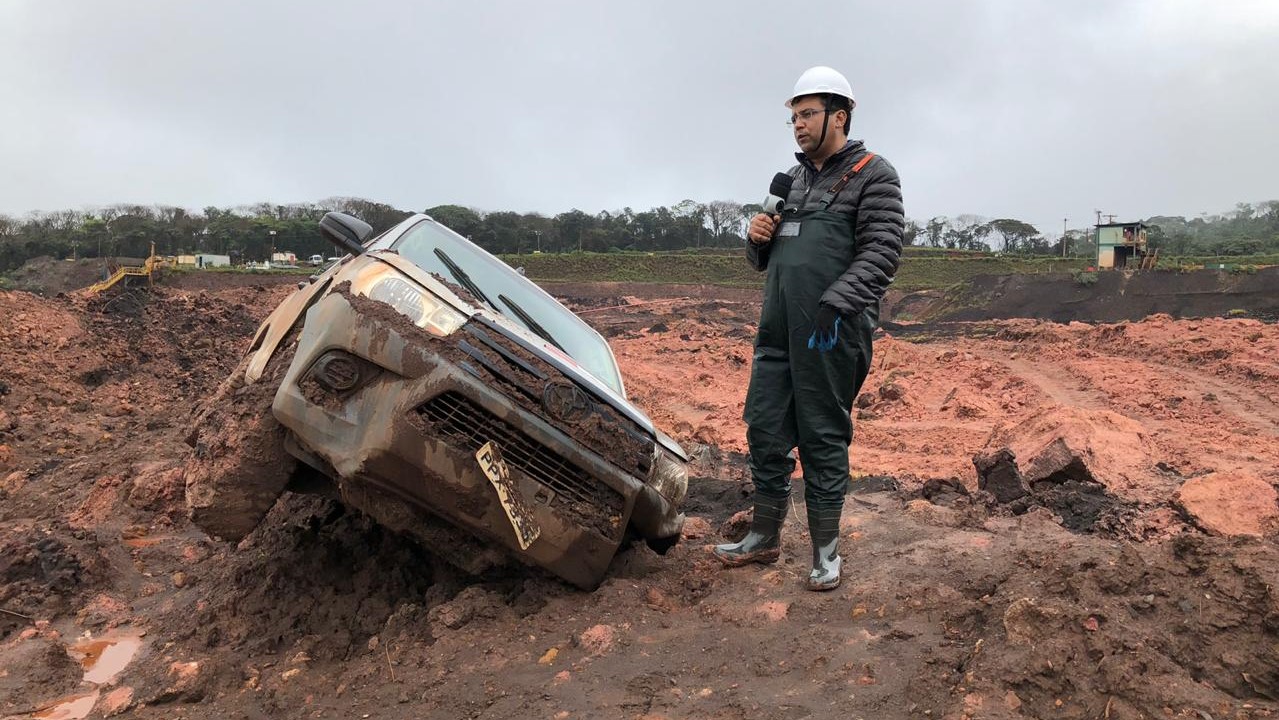 Em reportagem inédita do Domingo Show, Geraldo Luís visita Brumadinho