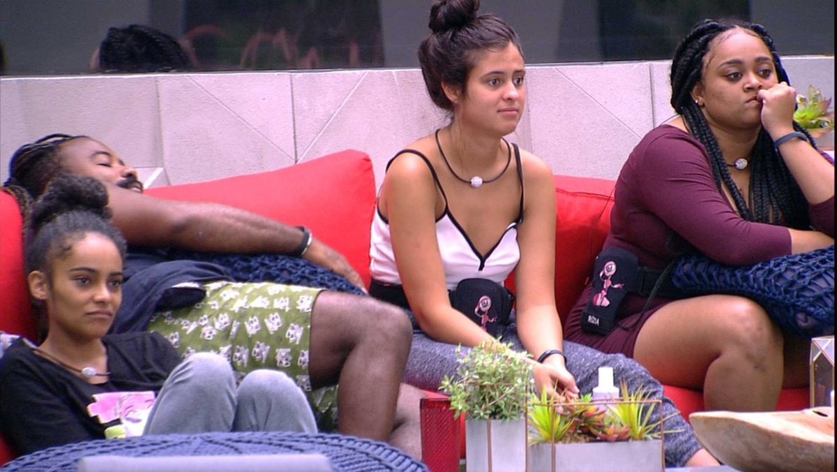 Gabriela, Rodrigo, Hana e Rízia BBB19