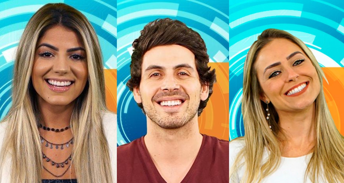 Hariany, Paula e Maycon BBB19