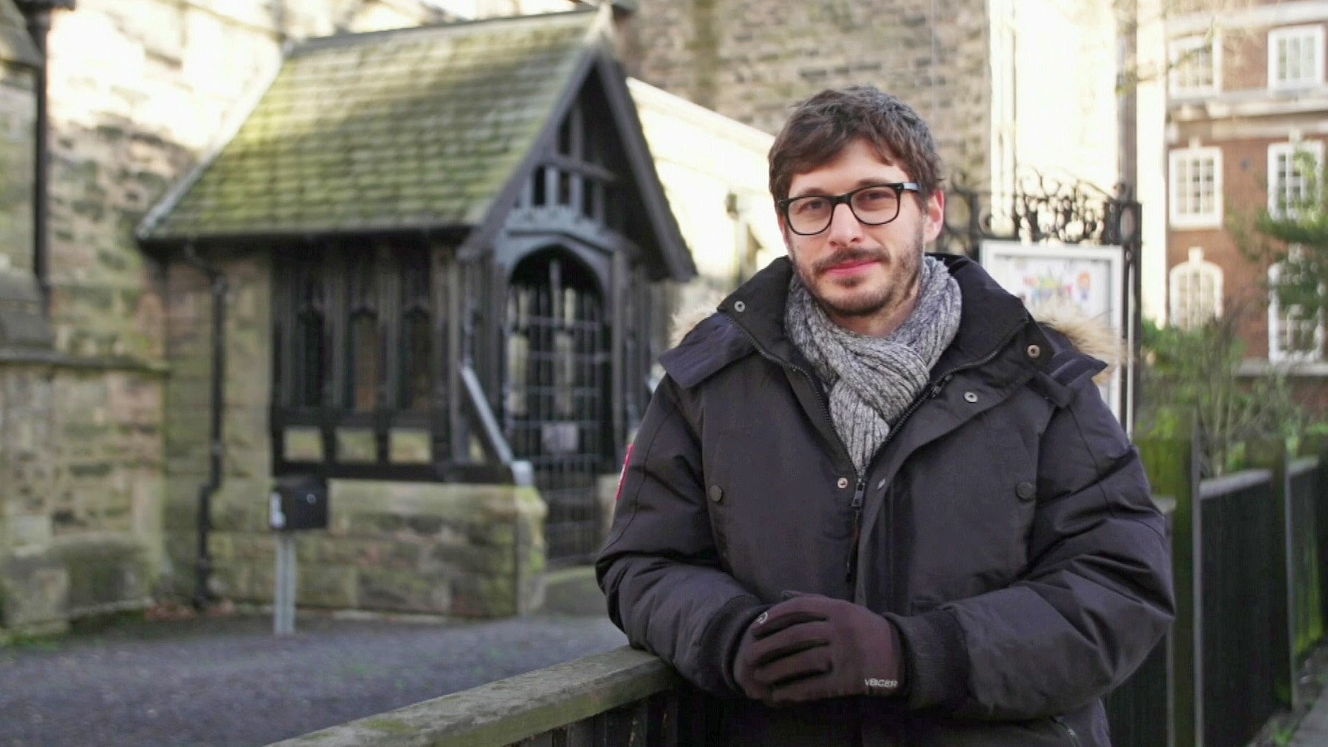 O repórter Felipe Kieling na Irlanda do Norte