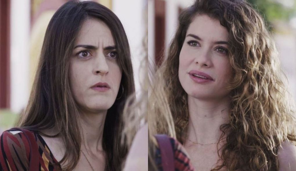 Lenita (Luciana Paes) e Isabel (Alinne Moraes) de Espelho da Vida