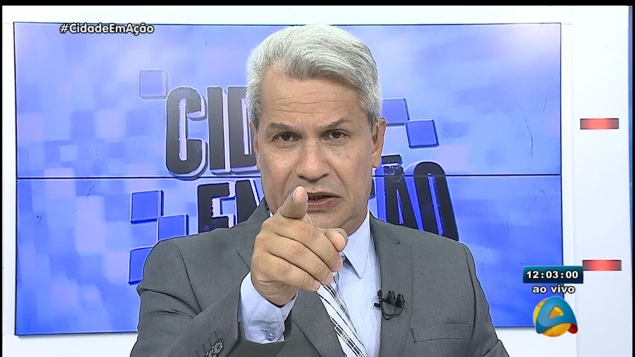 Sikêra Junior apresentador do Cidade em Ação