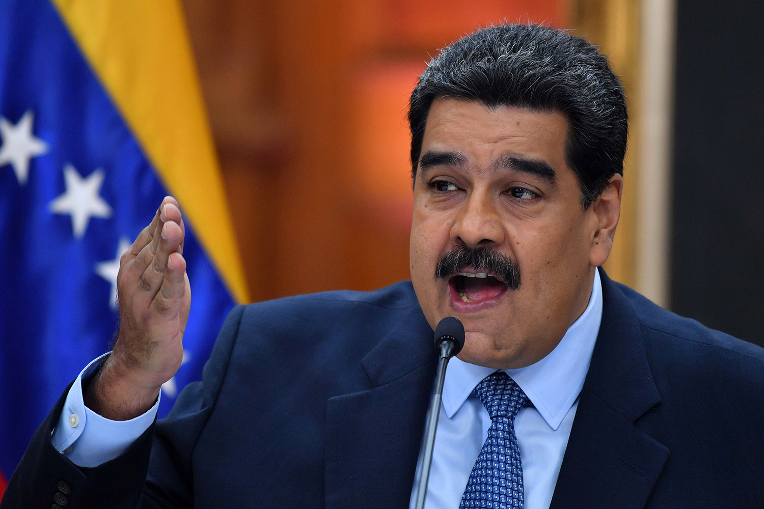 Nicolás Maduro é o presidente da Venezuela