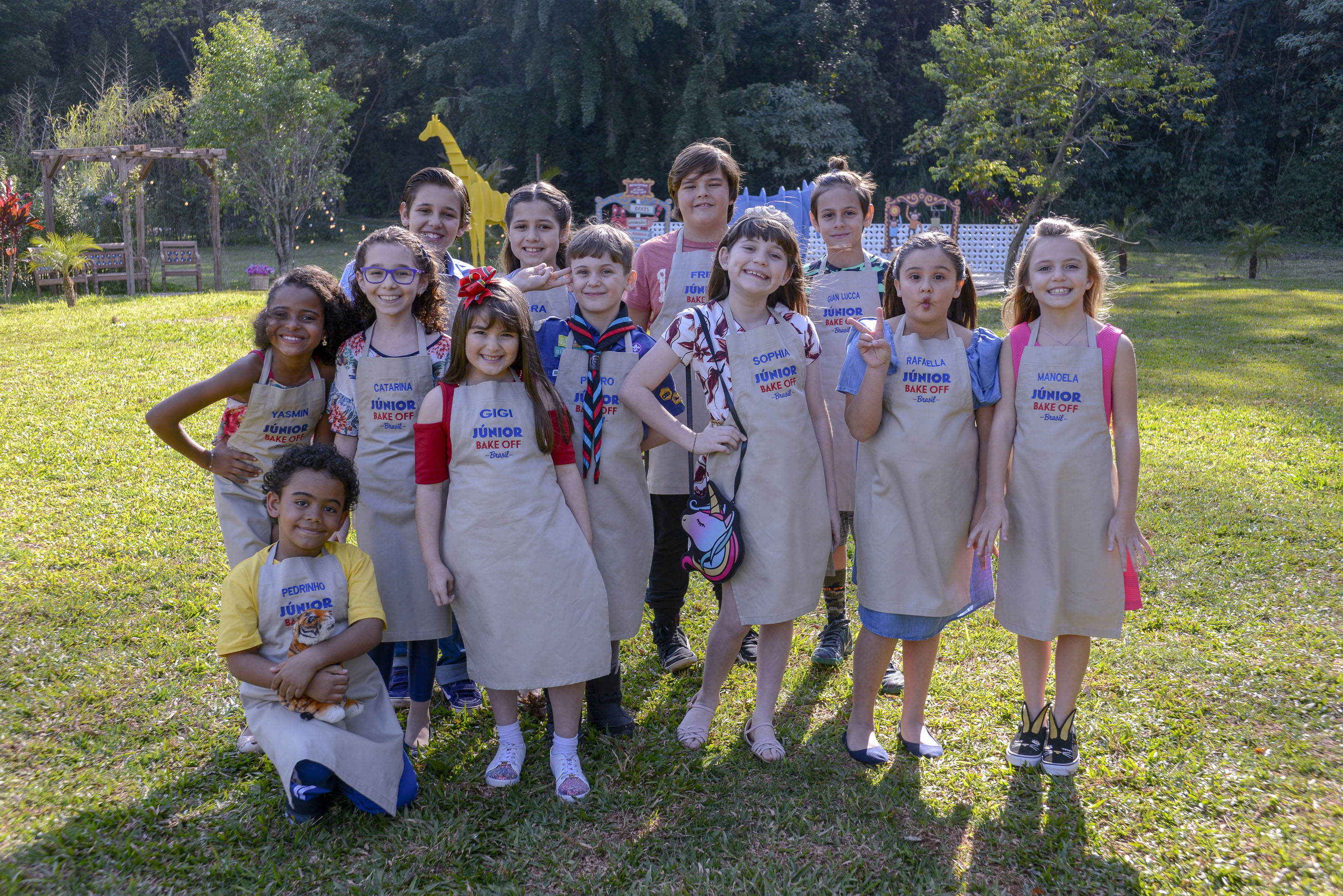 Participantes do Júnior Bake Off Brasil