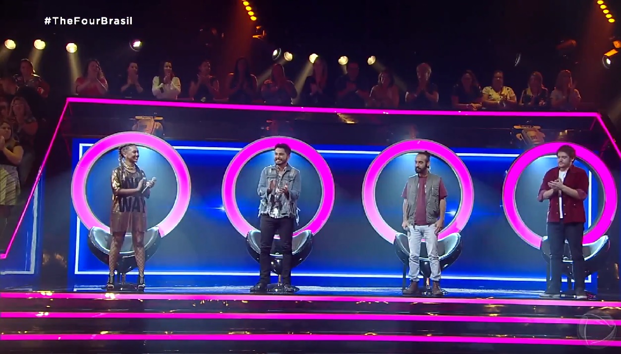 Participantes The Four (Reprodução/Record TV)