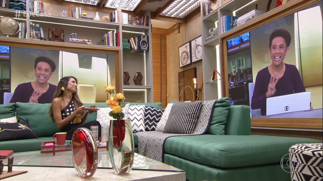 Patricia Poeta e Zileide Silva no E de Casa