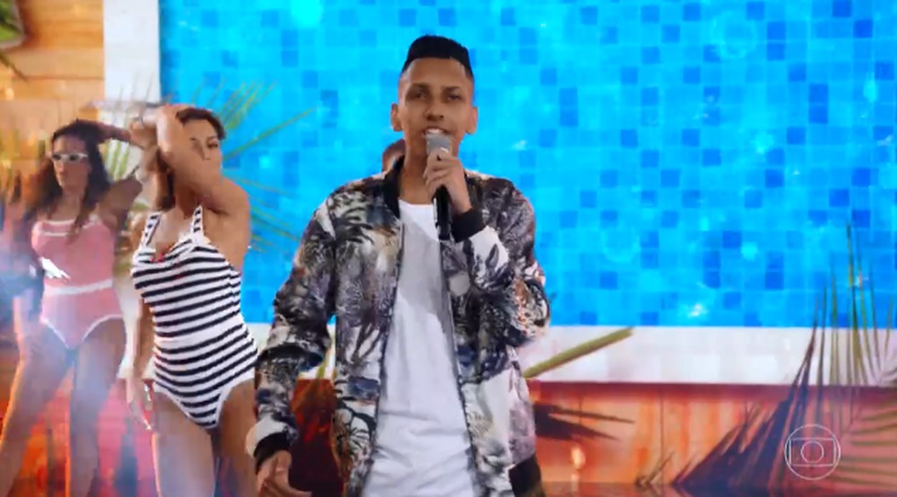 Whadi Gama em participação no Domingão do Faustão