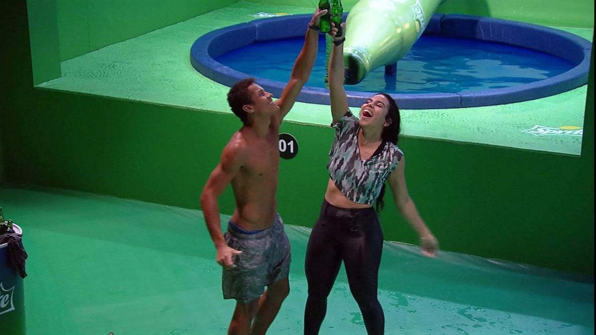 Elana e Danrley BBB19