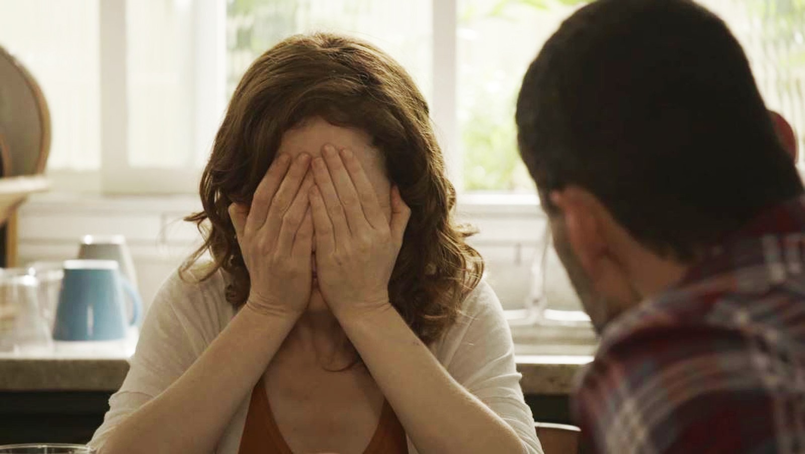 Rafael (Carmo Dalla Vecchia) e Gabriela (Camila Morgado) de Malhacao Vidas Brasileiras