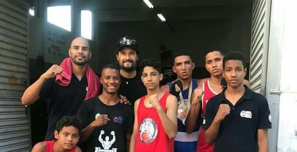 Rodrigo Santoro no Instituto Todos na Luta