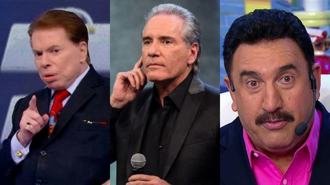 Silvio Santos, Roberto Justus e Ratinho