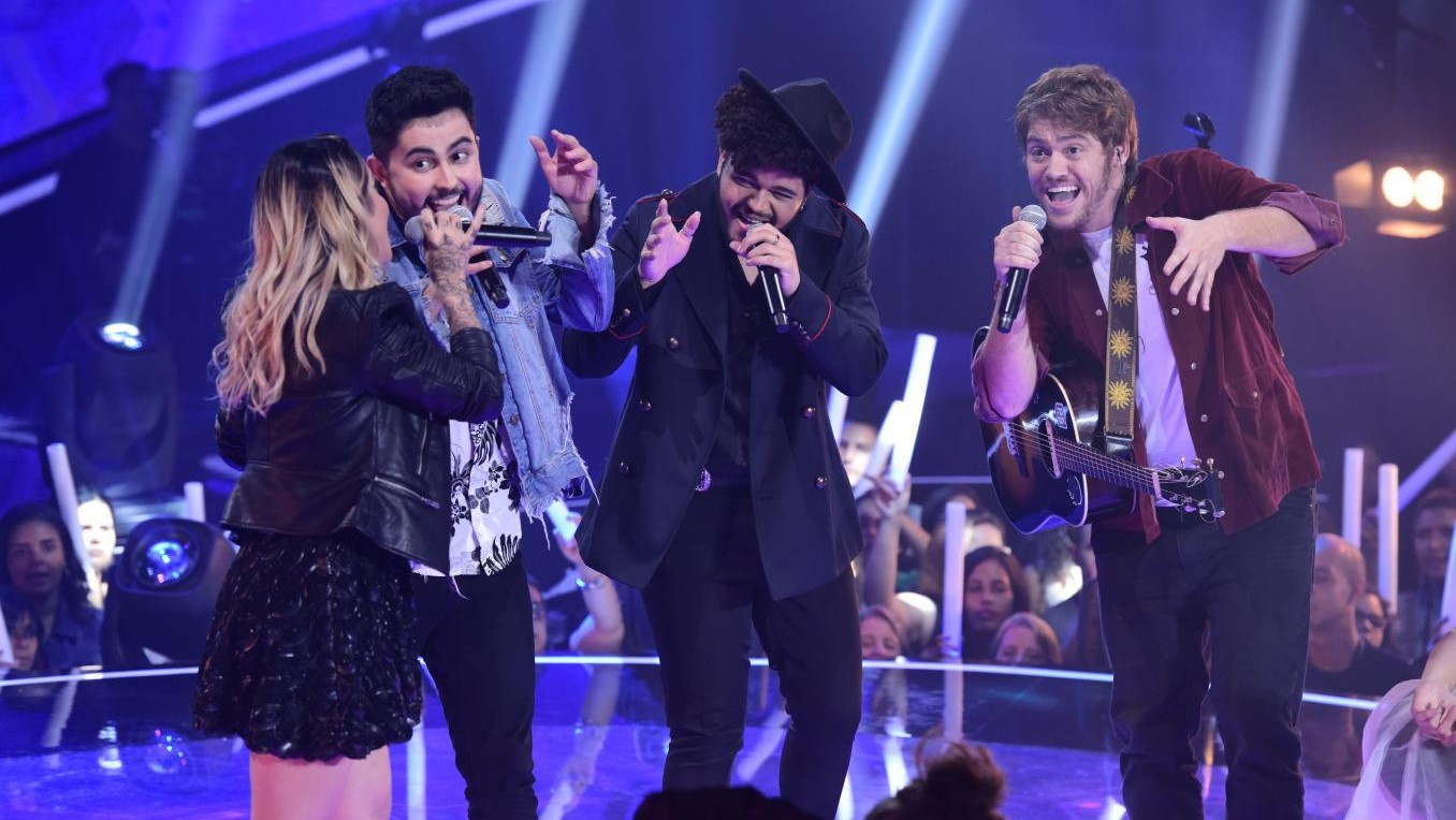 Os atuais finalistas do The Four Brasil