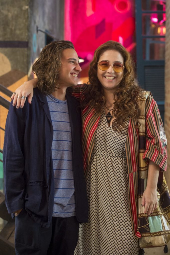 Tito (Tom Karabachian)  e Nina (Debora Lamm) de Malhacao Vidas Brasileiras