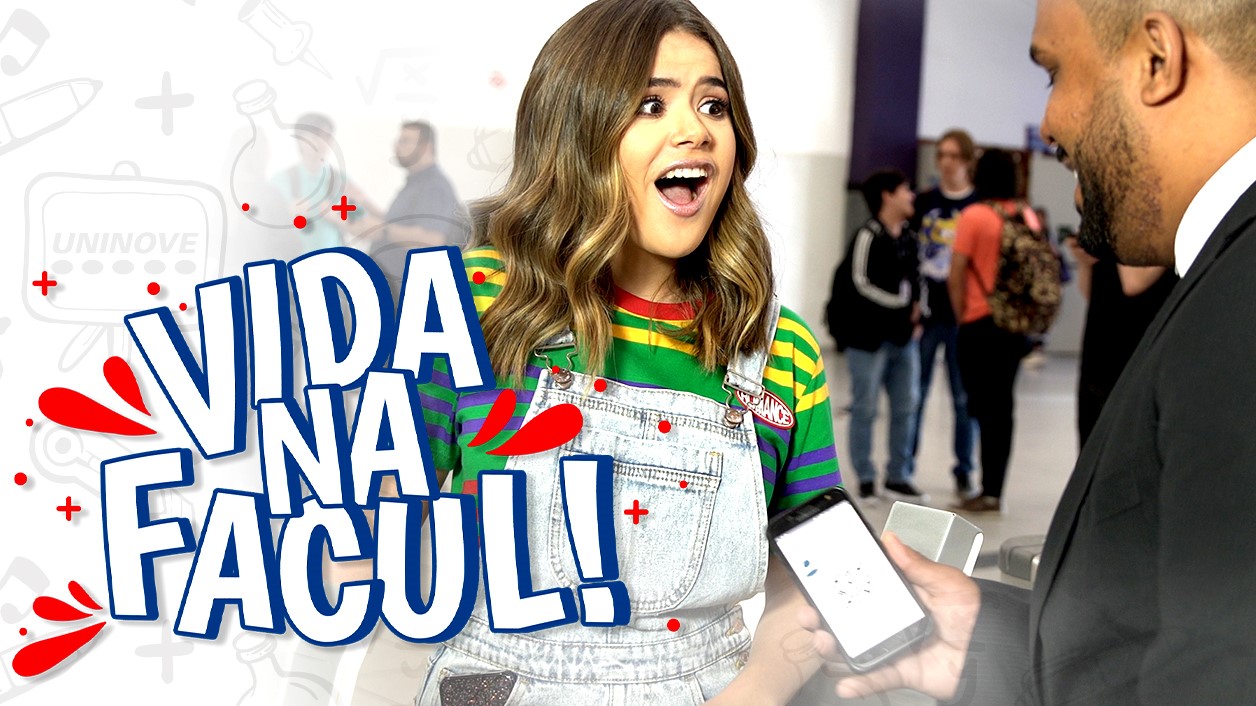 Maisa Silva é a estrela da wesérie Vida na Facul