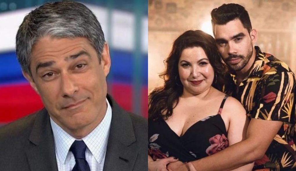 William Bonner apareceu no Fantastico cantando Jenifer, musica de Gabriel Diniz