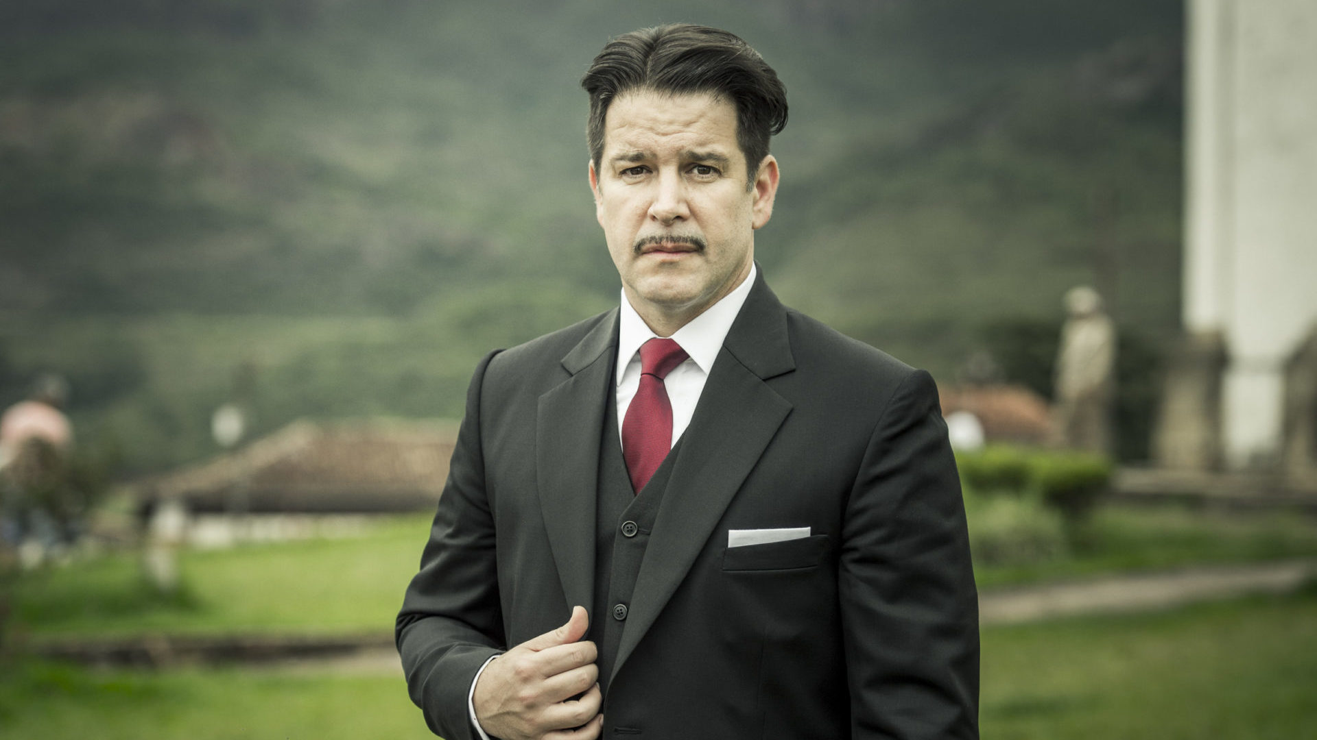Adriano (Murilo Benicio) em Se Eu Fechar Os Olhos Agora