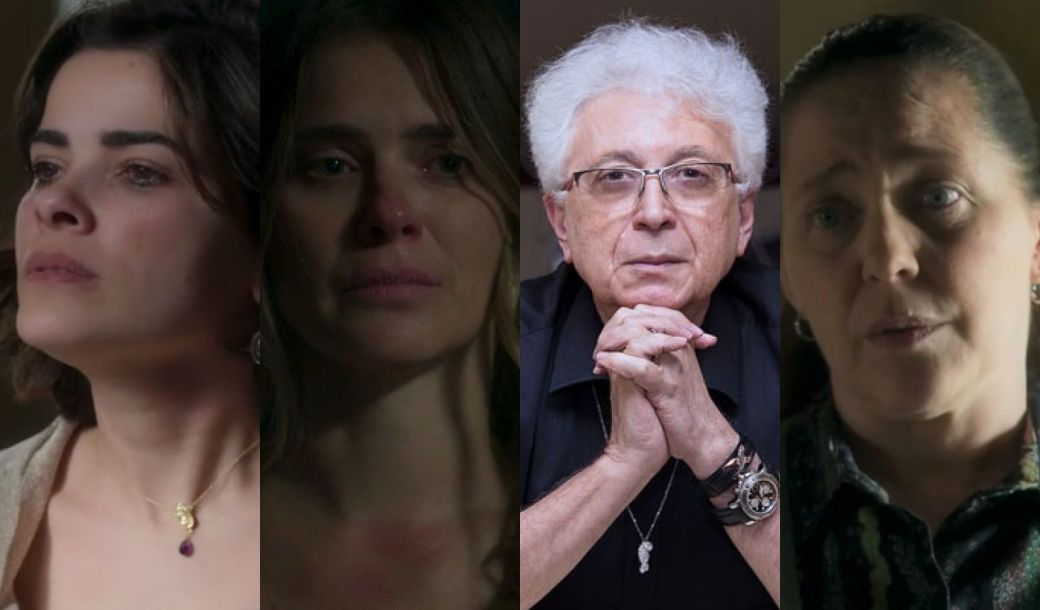 Aguinaldo Silva e personagens de O Setimo Guardiao