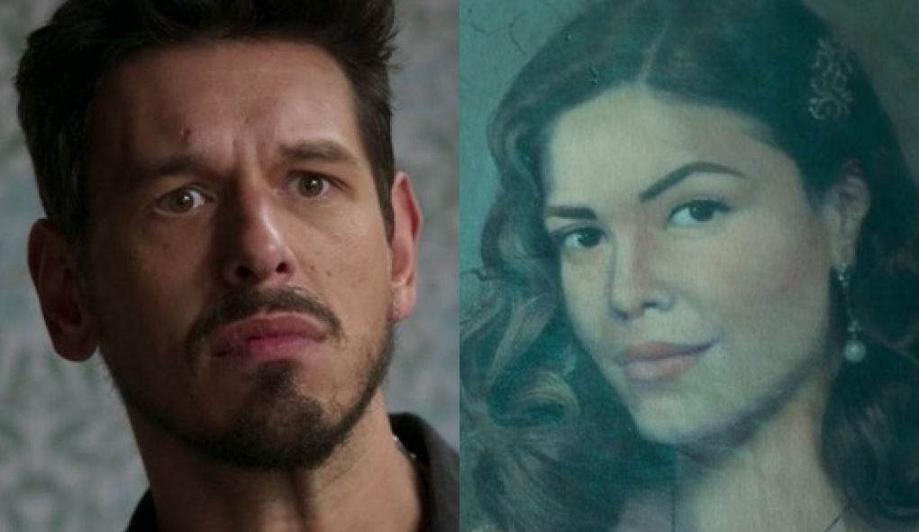 Alain (Joao Vicente de Castro) e Julia (Vitoria Strada) de Espelho da Vida