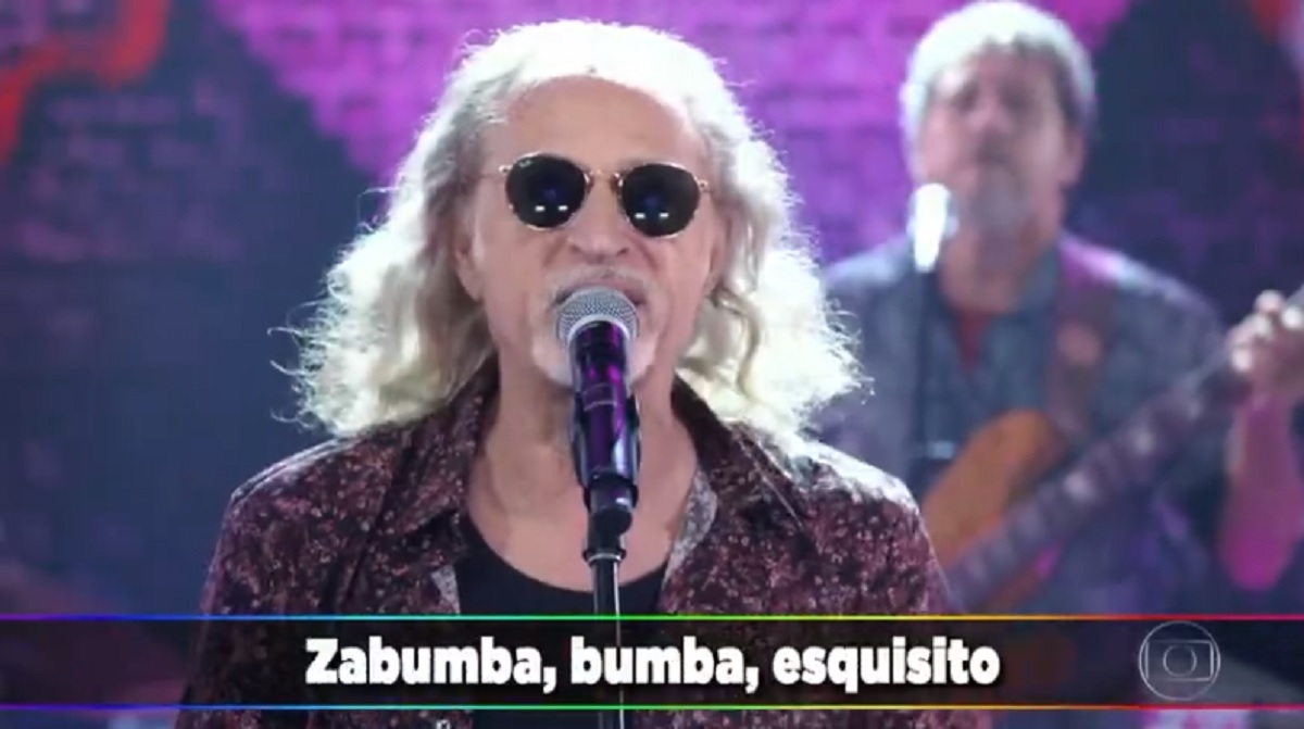 Alceu Valença no Domingão do Faustão, da Globo