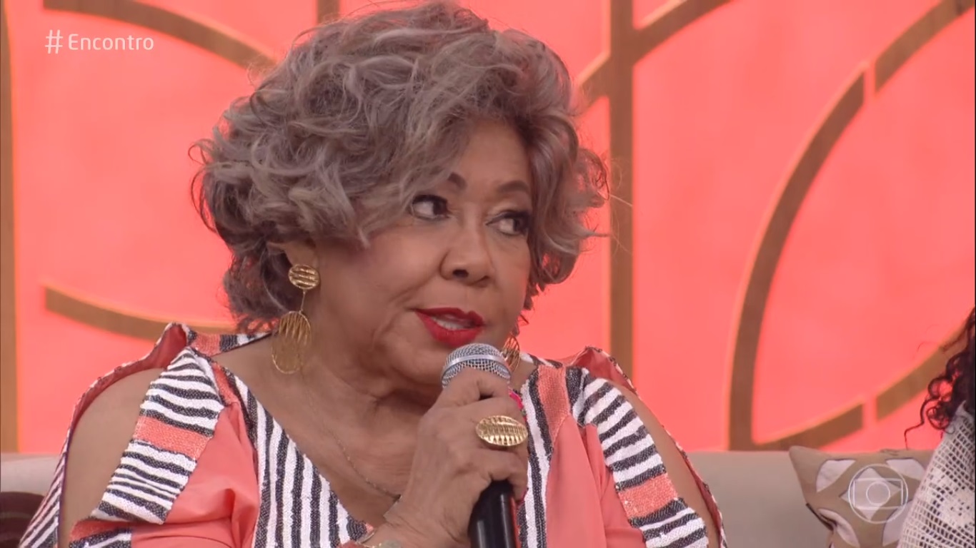 Alcione no Encontro com Fátima Bernardes