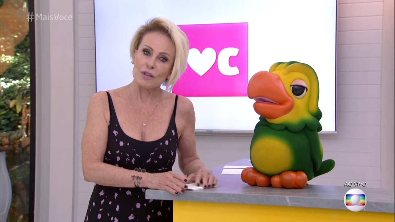 Ana Maria Braga e Louro José no Mais Você