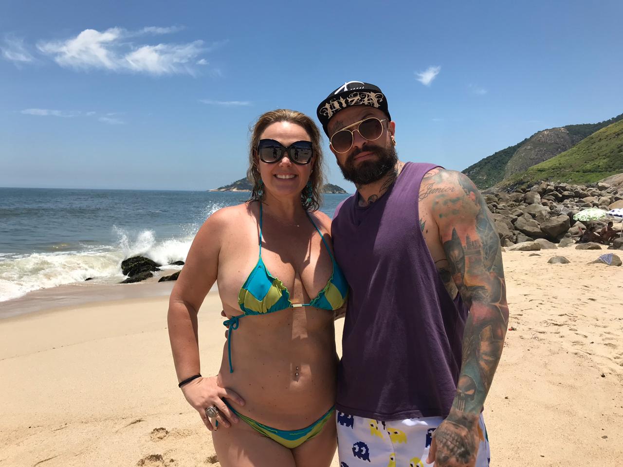 Ana Paula e marido