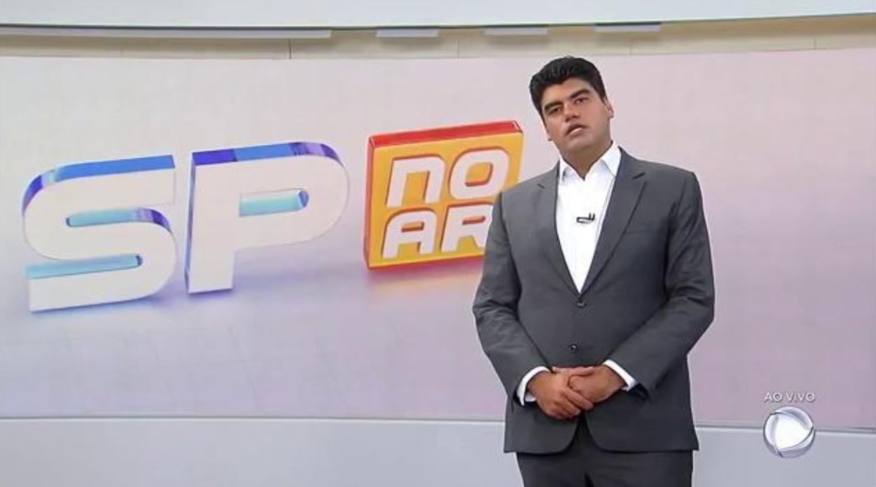 André Azeredo, apresentador do SP no Ar