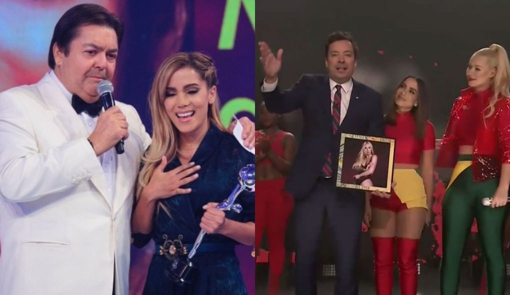 Anitta no Domingão do Faustão e no The Tonight Show, com Jimmy Fallon e Iggy Azalea