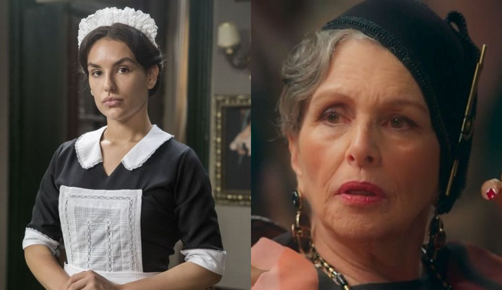 Brigite (Kéfera Buchmann) e Hildegard (Irene Ravache) de Espelho da Vida