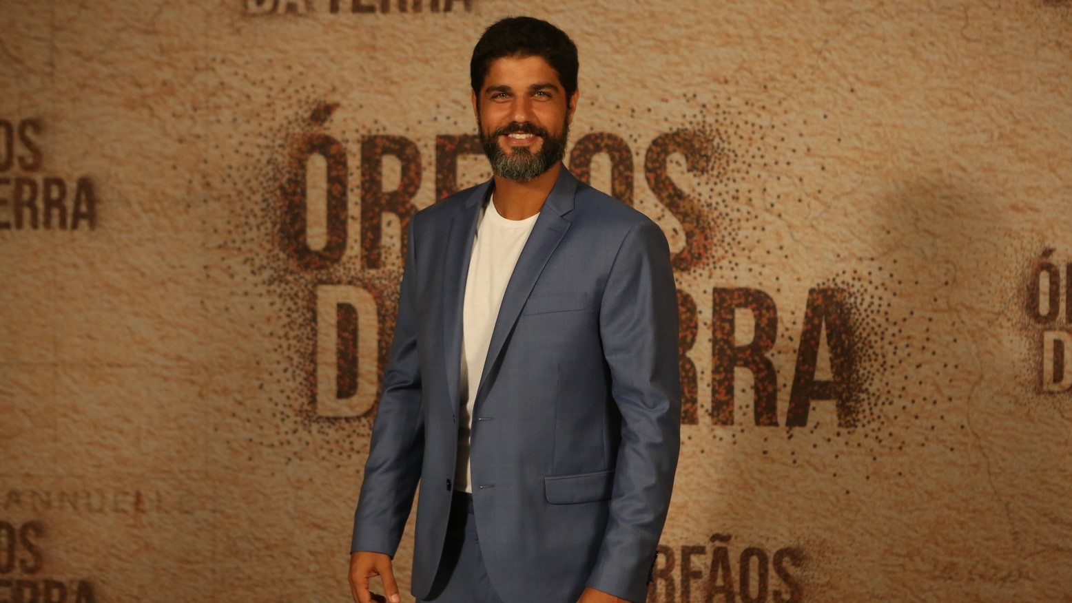 Bruno Cabrerizo na festa de lançamento de Órfãos da Terra