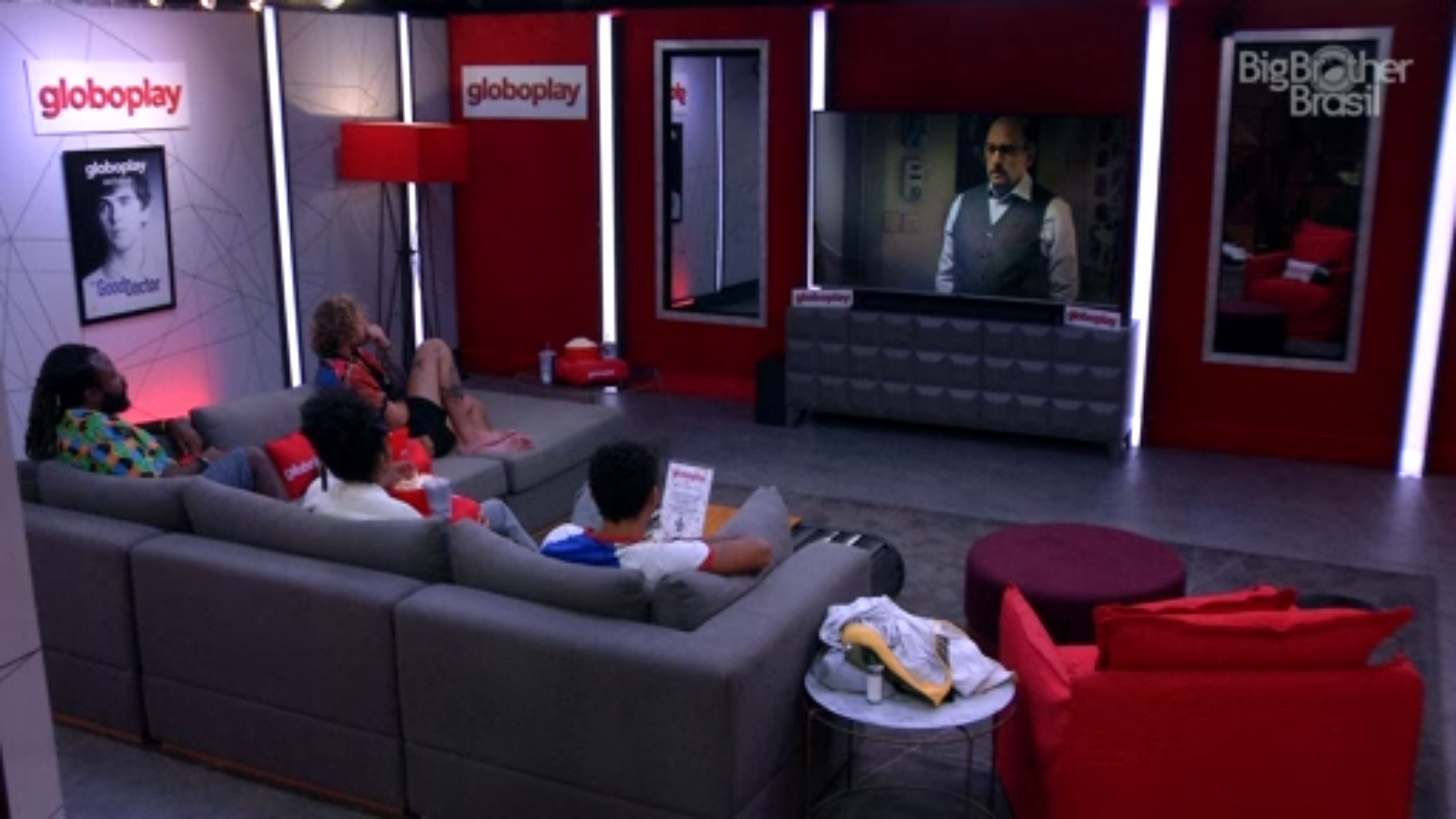 Cinema da líder Gabriela