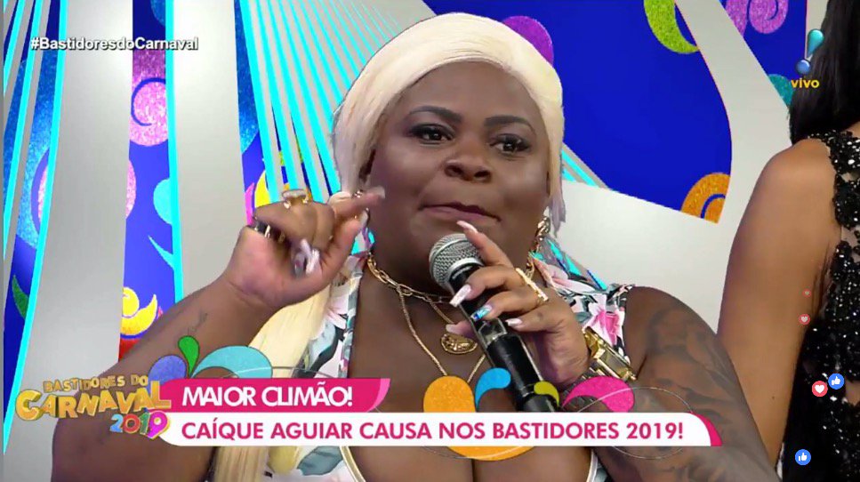 Jojo Todynho no Bastidores do Carnaval na RedeTV!