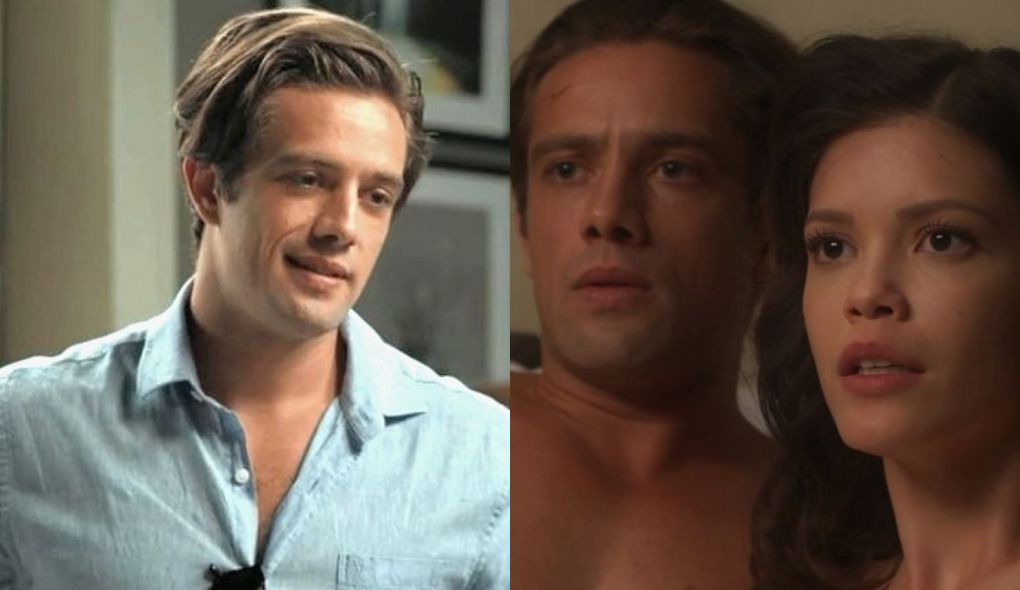 Daniel (Rafael Cardoso), Danilo e Julia (Vitória Strada) de Espelho da Vida