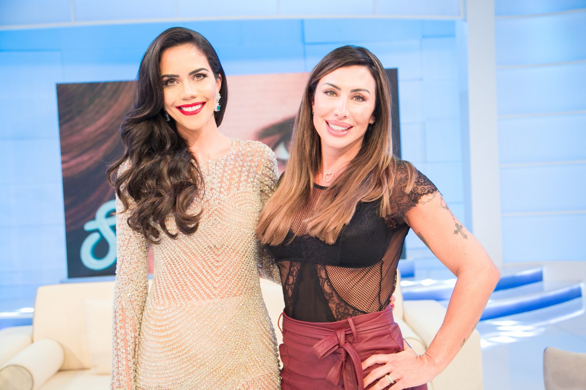 Daniela Albuquerque e Jaque Khury no Sensacional