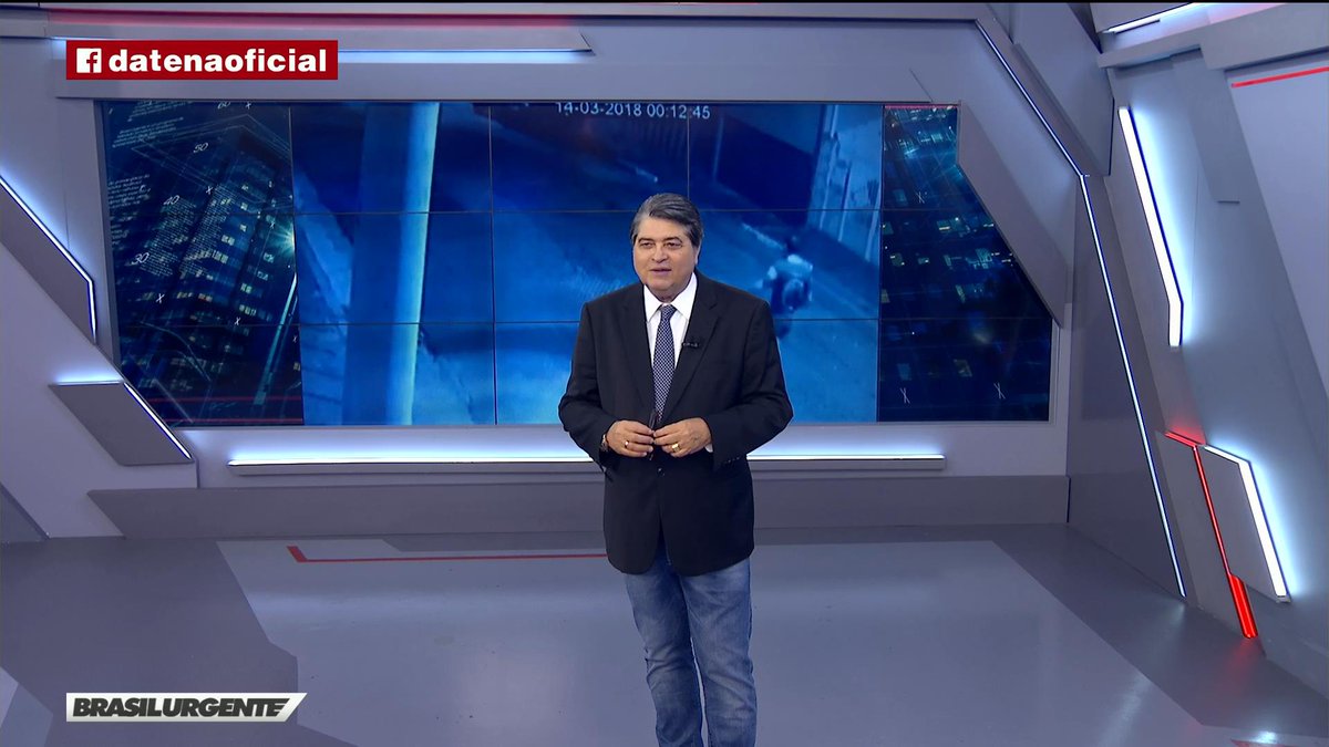 Datena apresenta Brasil Urgente (Divulgação)