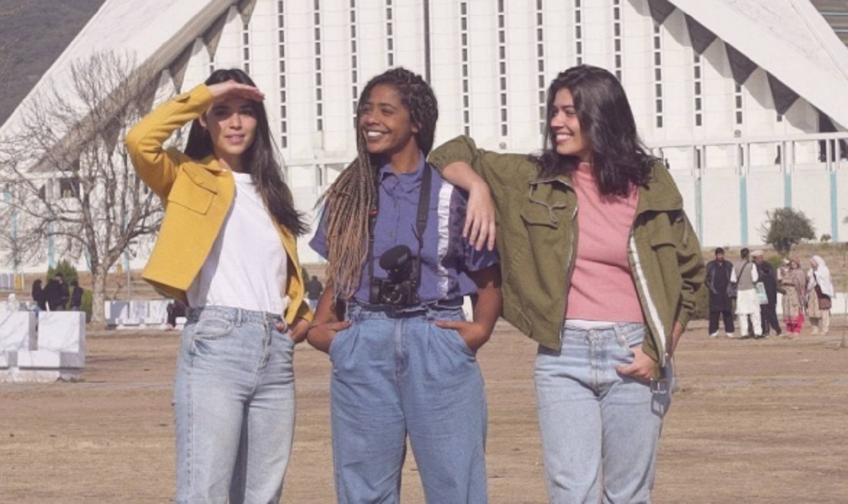Documentaristas Fernanda Prestes, Claudia Alves e Bárbara Bárcia
