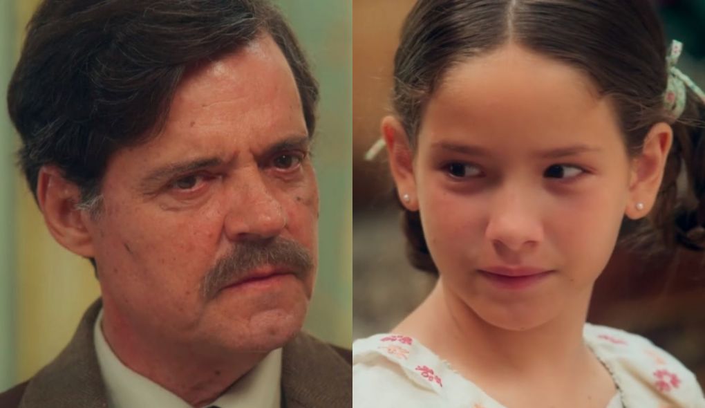 Eugênio (Felipe Camargo) e Teresa (Clara Galinari) de Espelho da Vida