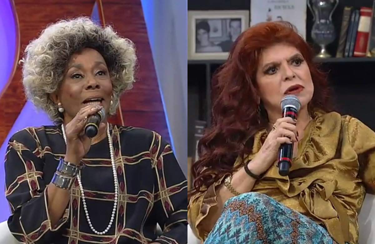As Frenéticas durante entrevista