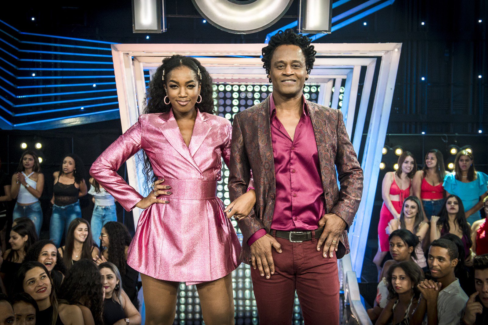 Iza e Toni Garrido no SóTocaTop