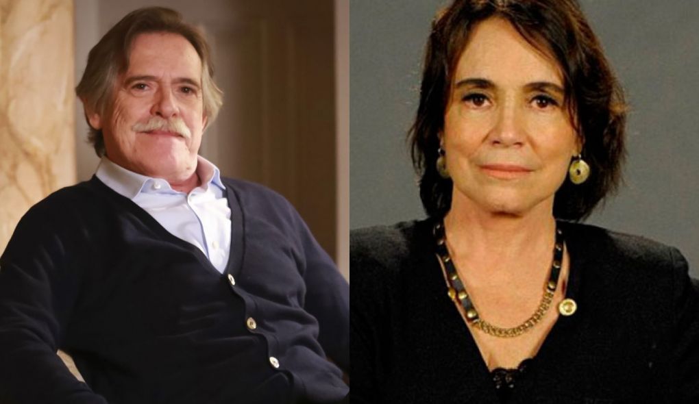 Jose de Abreu e Regina Duarte