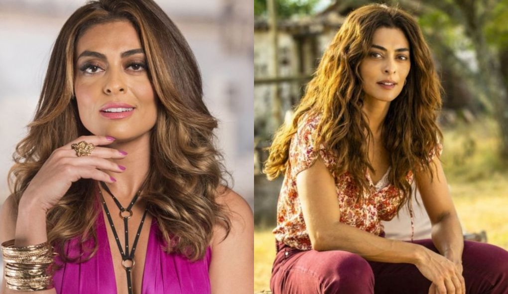 Juliana Paes como a Bibi de A Forca do Querer e Maria da Paz de A Dona do Pedaco