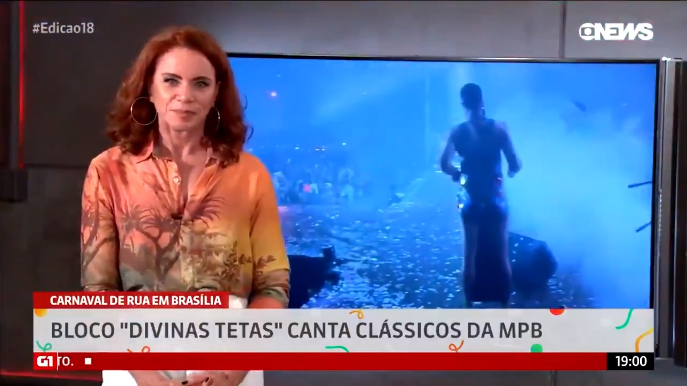 Leilane Neubarth no Edição das 18h, jornal da Globo News