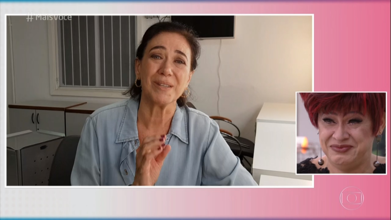 Lilia Cabral e Nany People no Mais Você