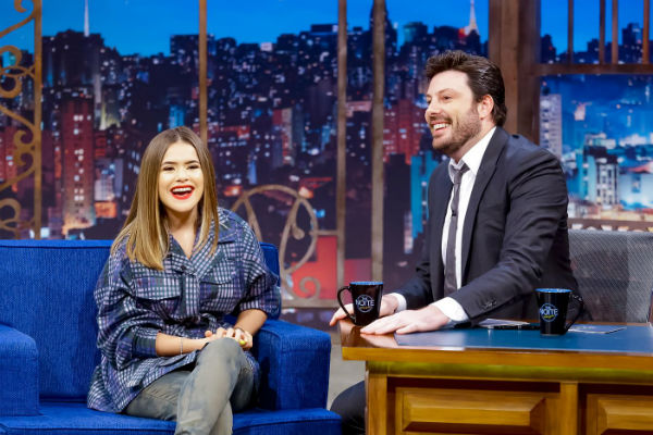 Maisa Silva participa do The Noite (SBT / Divulgação)
