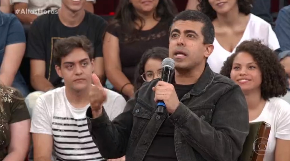 Marcius Melhem, no Altas Horas, na Globo