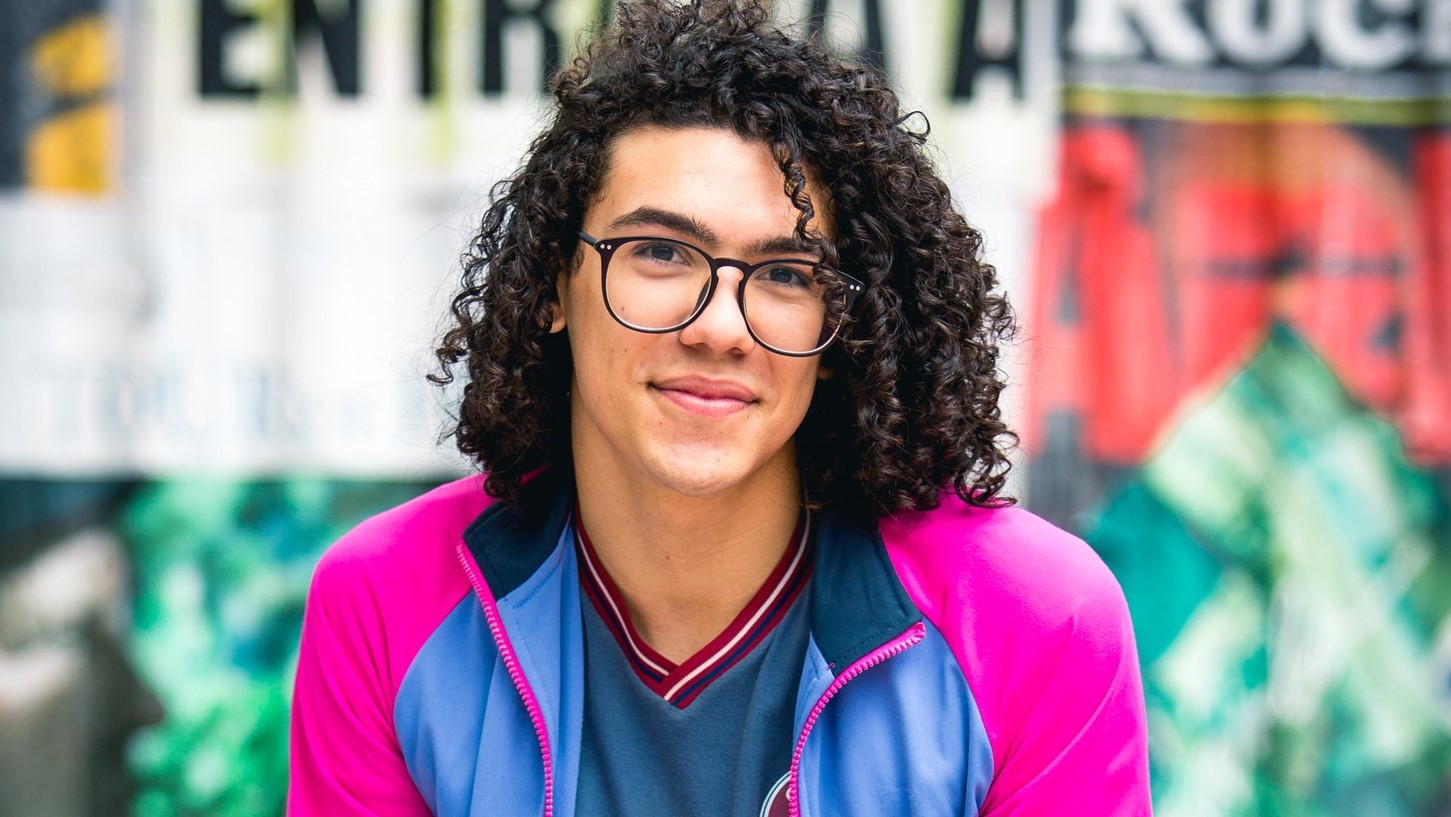 Michael (Pedro Vinícius) em Malhação: Vidas Brasileiras