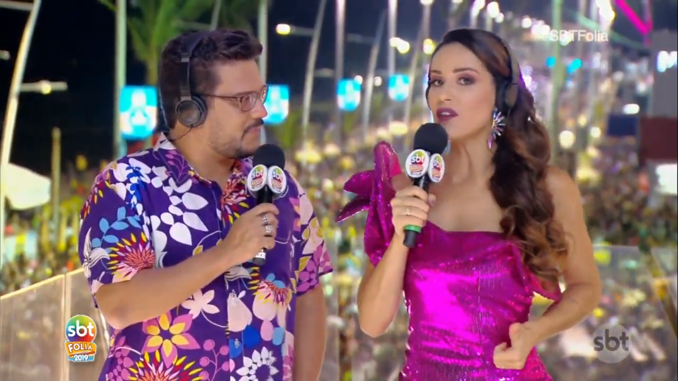 Nadja Haddad elogia Ivete Sangalo no SBT Folia