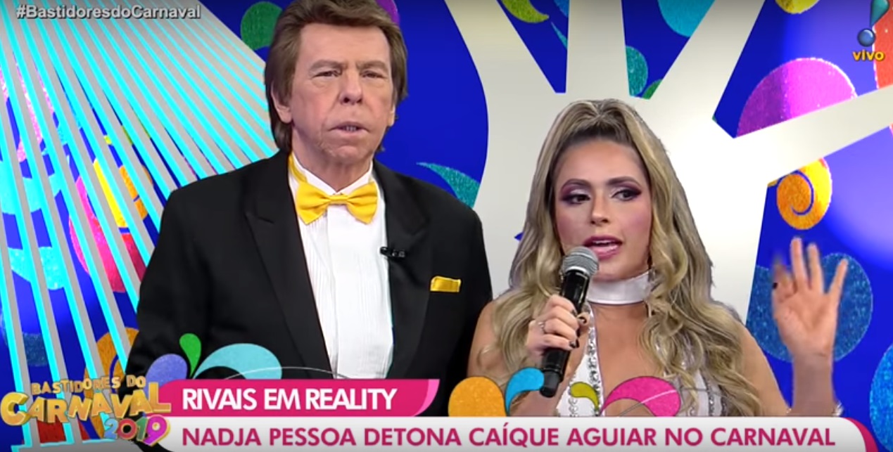 Nadja Pessoa no Bastidores do Carnaval da RedeTV!