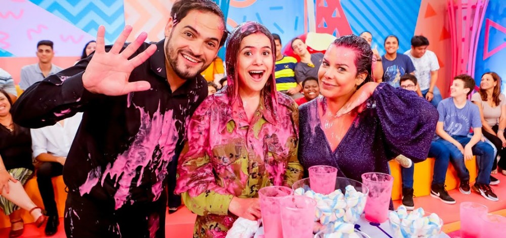 Matheus Ceará e Fernanda Souza são os primeiros convidados do Programa da Maisa (Divulgação / SBT)