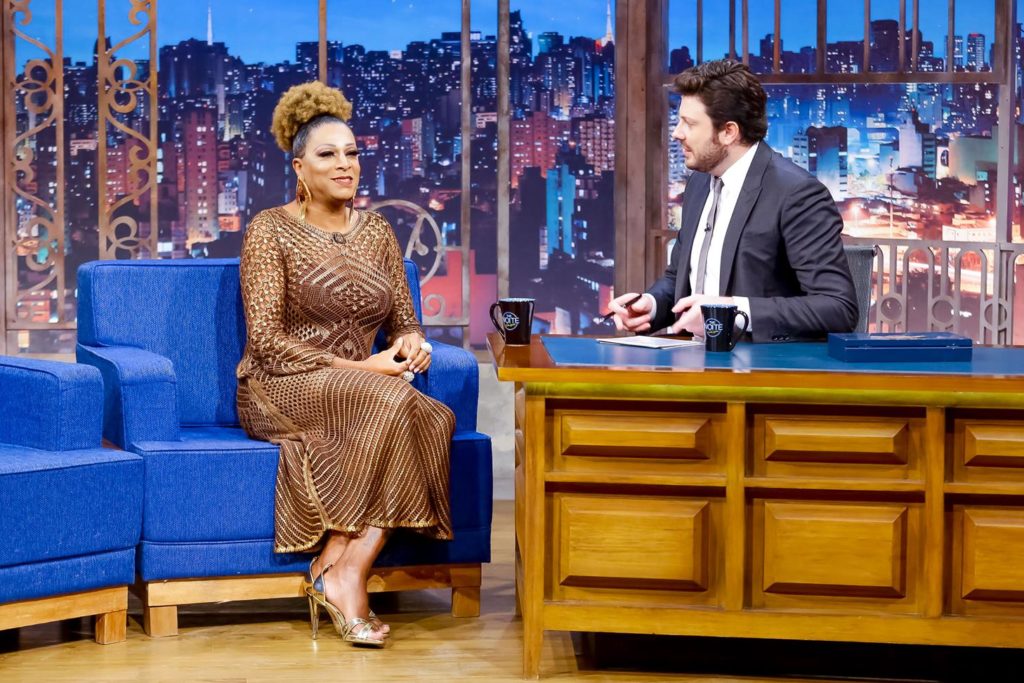 Silvetty Montilla no The Noite